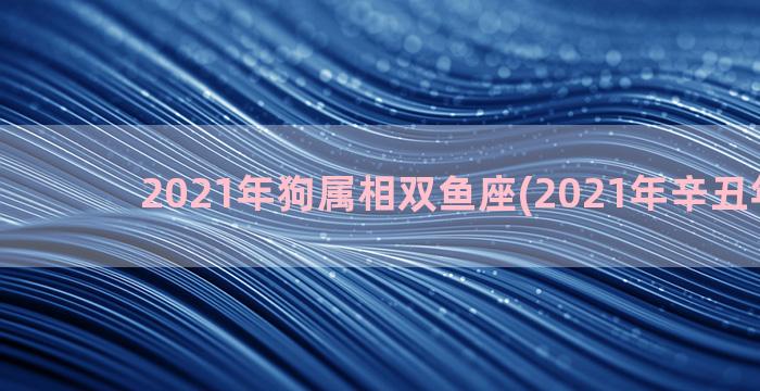 2021年狗属相双鱼座(2021年辛丑年属相)