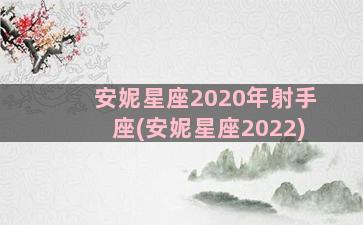 安妮星座2020年射手座(安妮星座2022)